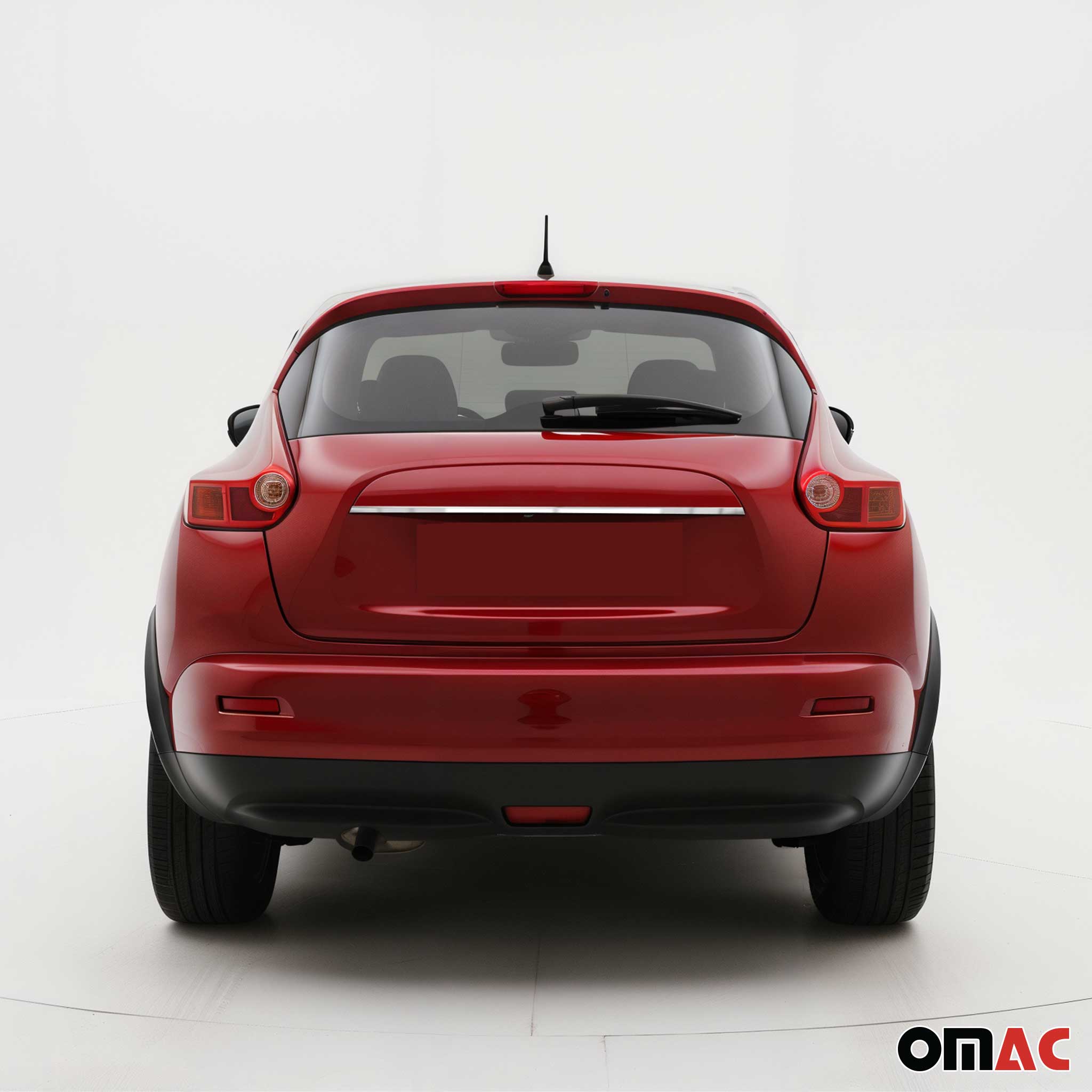 2011-2017 Nissan Juke Trunk Tailgate Door Handle Cover Brushed Stainless Steel Silver