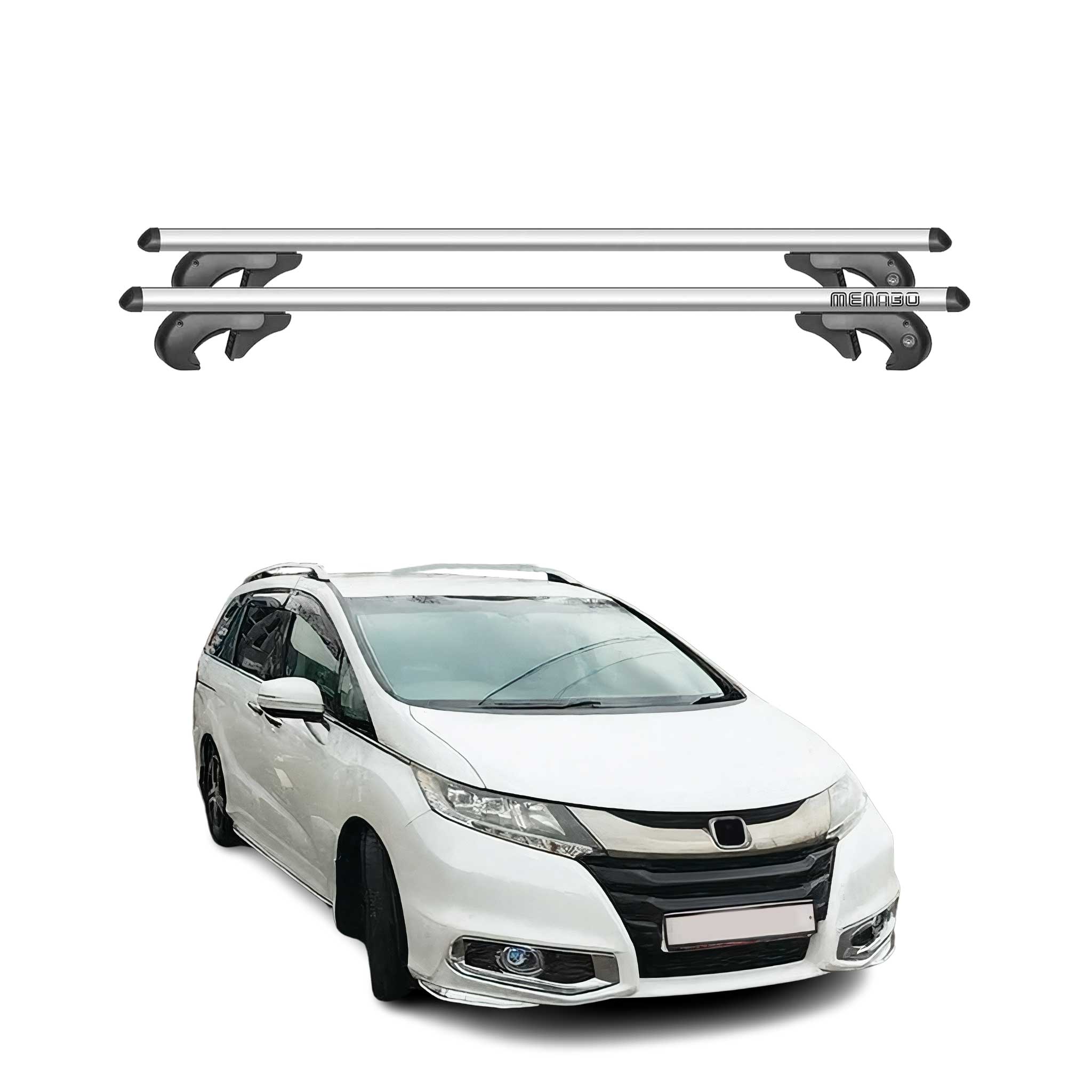 2011-2017 Honda Odyssey Roof Rack Cross Bars Silver