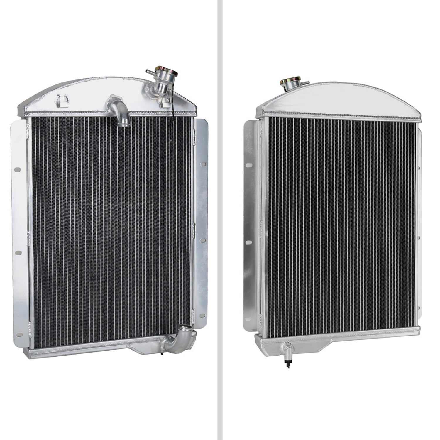1941-1946 Chevrolet Pickup L6 6CYL Aluminum 3-Row Performance Radiator