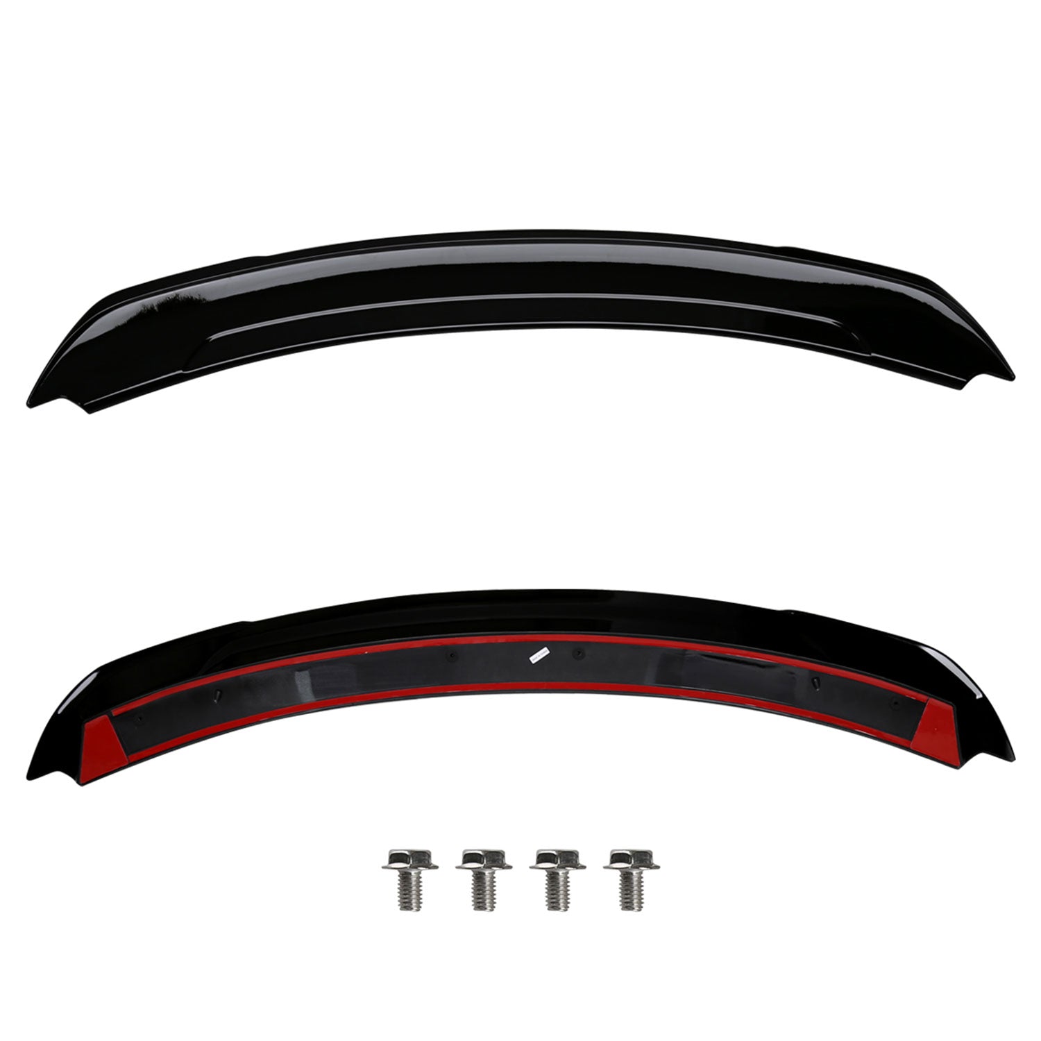2015-2022 Ford Mustang Glossy Black ABS GT Style Rear Spoiler
