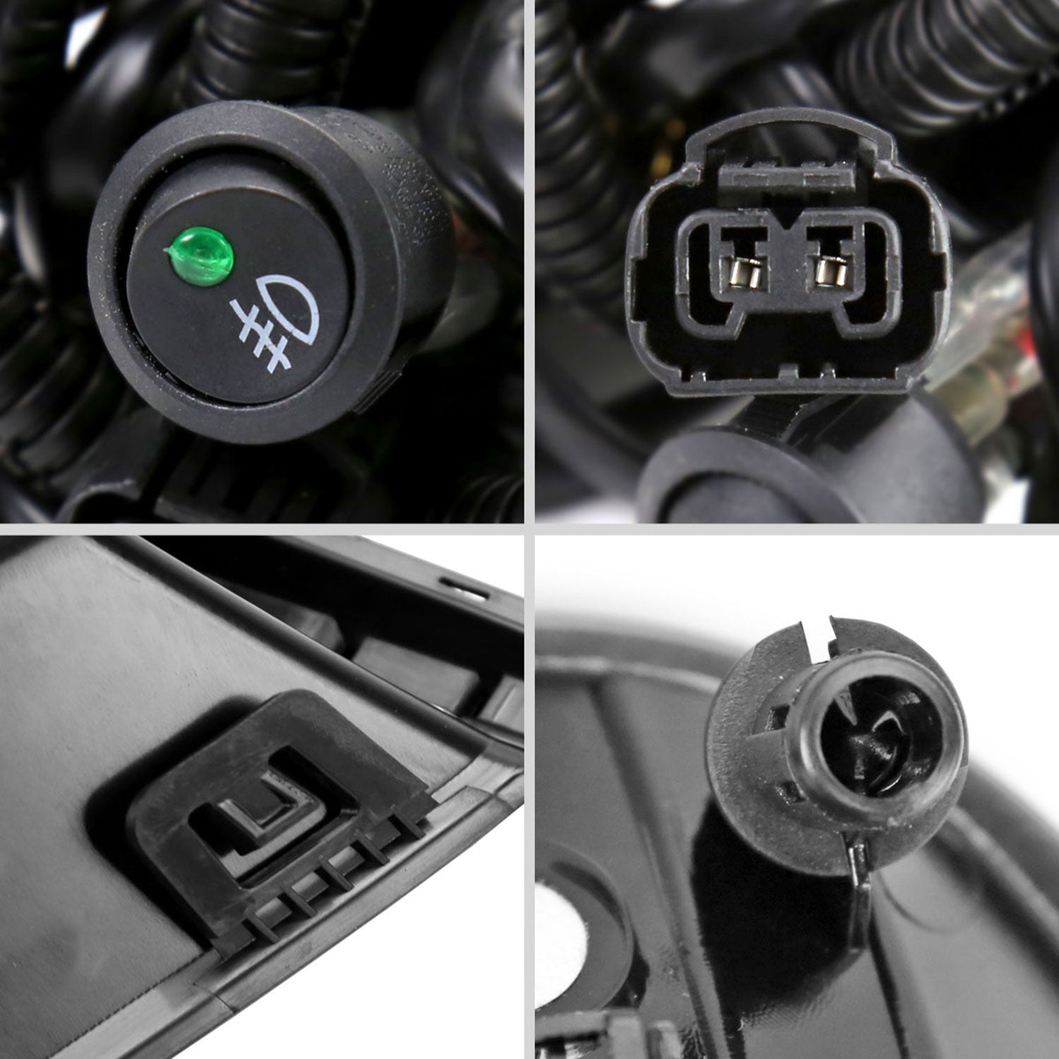 2021-2022 Chevrolet Colorado Fog Lights Kit Chrome Housing/Clear Lens