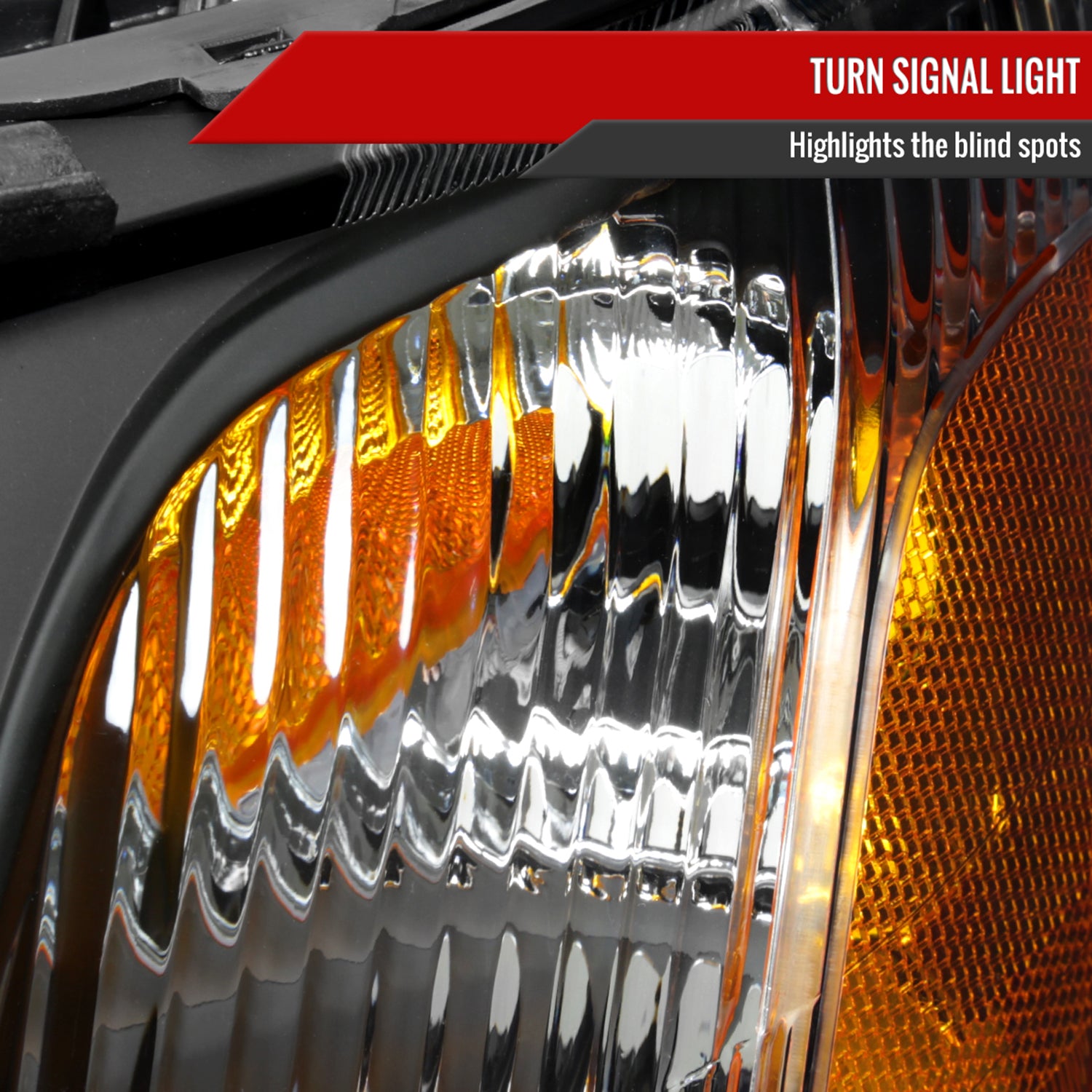 2000-2004 Subaru Legacy Brighton/2003-2006 Baja Sport Factory Headlights Black