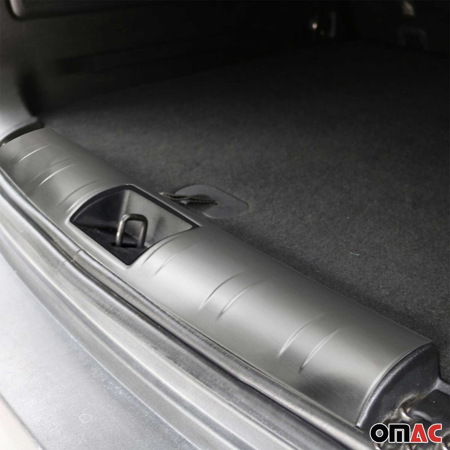 2015-2024 Jeep Renegade Trunk Sill Cover Bumper Guard Protector Steel Brushed