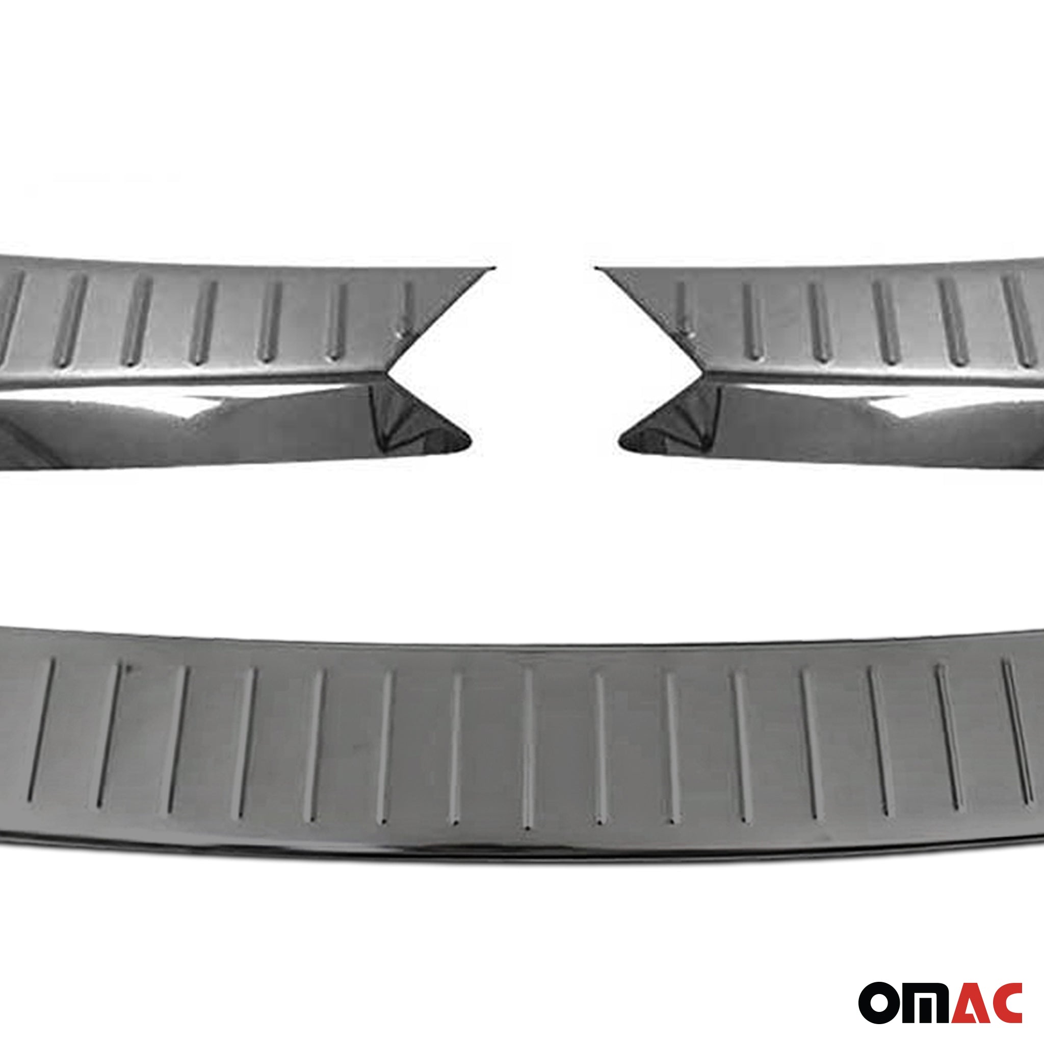 Rear Bumper Guard & Trunk Sill Cover Set for Ford Escape 2013-2016 Pre-FL Dark