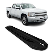 2007-2019 Chevy Silverado / GMC Sierra 1500 2500HD 3500HD CrewCab Running Boards Side Step Nerf Bars Alu Black Silver