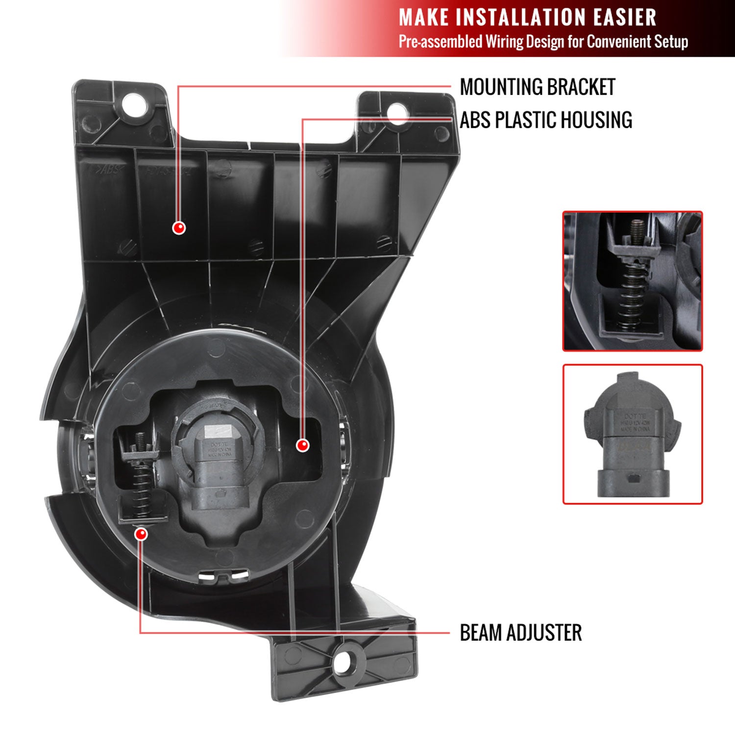2011-2014 Ford F-150 Fog Light Bezels Chrome Housing/Smoke Lens