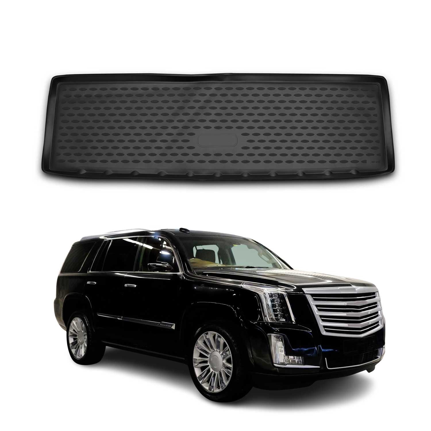 2015-2020 Cadillac Escalade Cargo Liner Trunk Mat All Weather Black