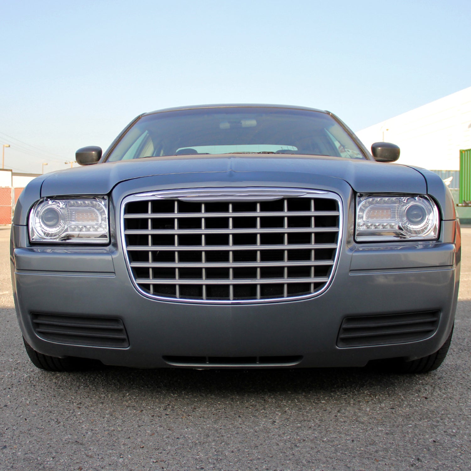 2005-2010 Chrysler 300 Base/LX/Touring Headlights LED Light&LED Signal Chrome