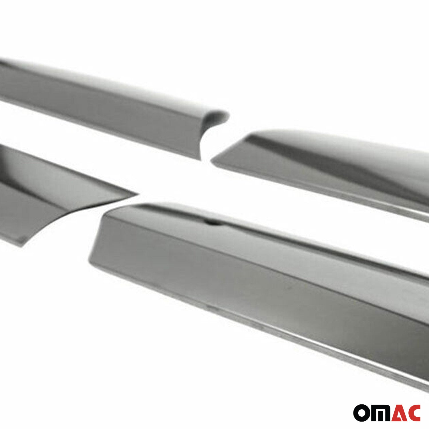 2006-2013 Mercedes Sprinter W906 Front Bumper Grill Trim Stainless Steel Dark 4x