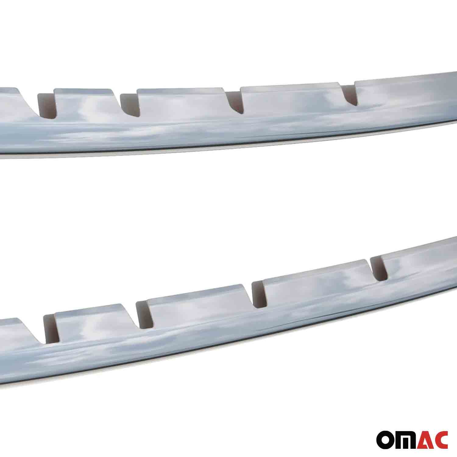 2016-2024 Mercedes Metris Front Bumper Trim Molding Stainless Steel 2Pcs