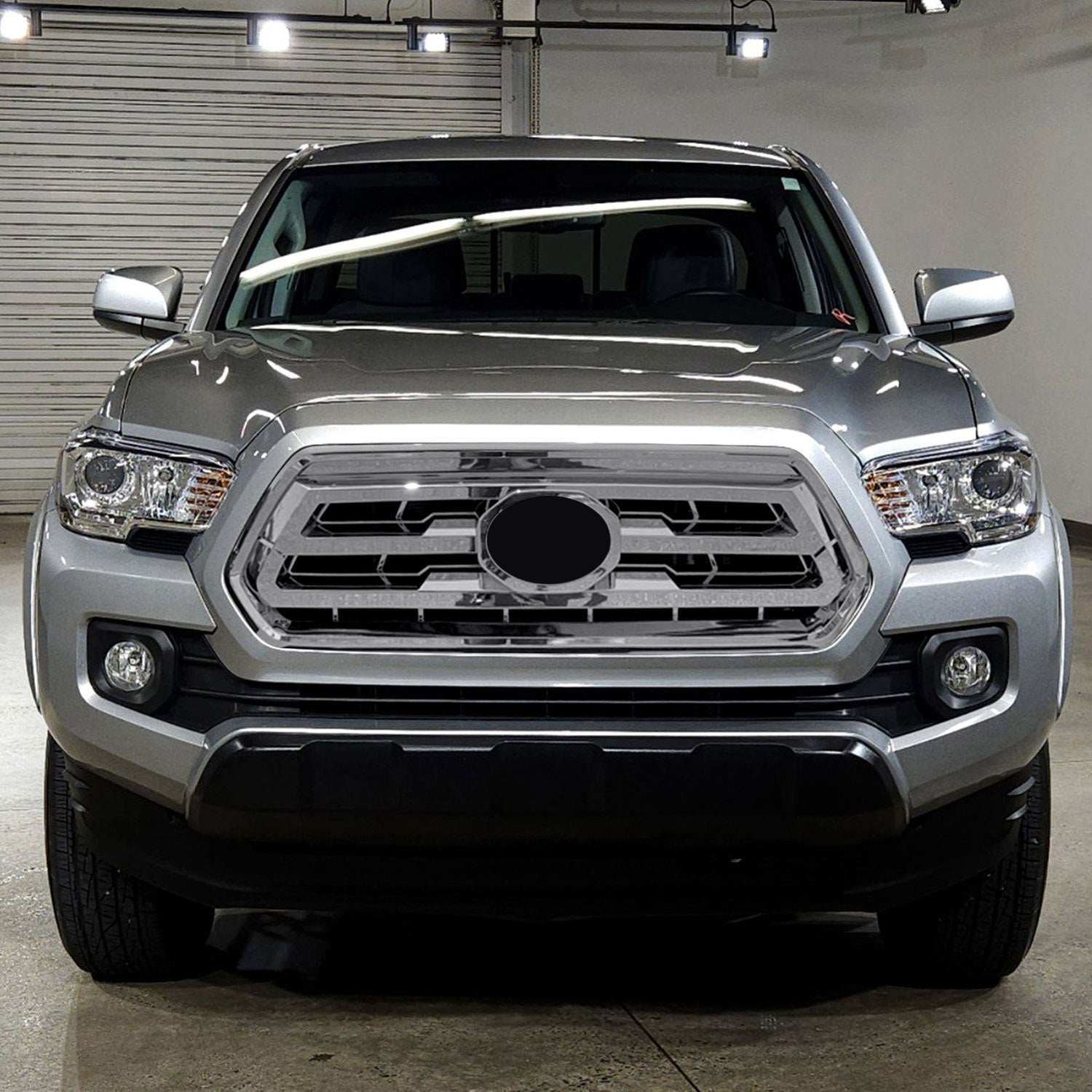 2020-2024 Toyota Tacoma Grille Overlay Chrome 1Pcs ABS Plastic