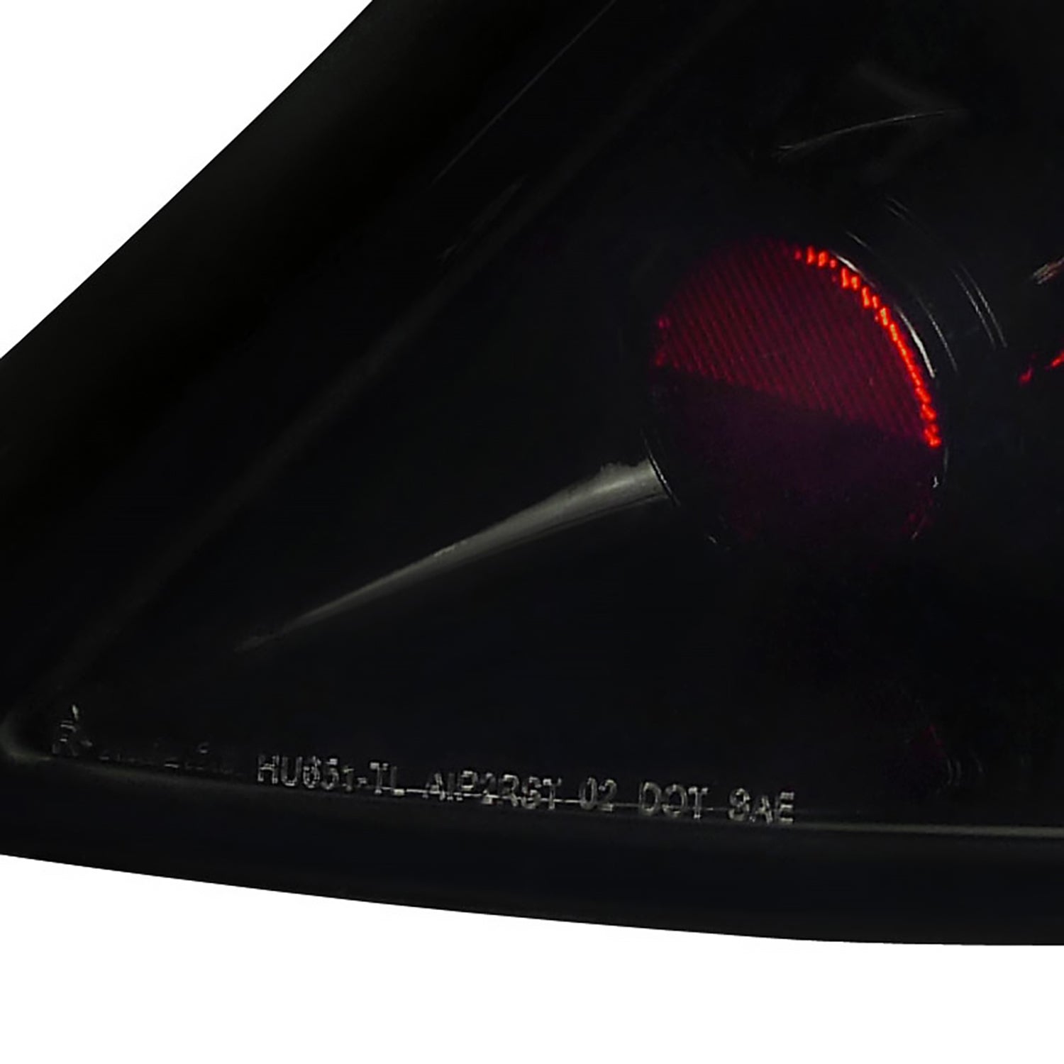 2006-2011 Honda Civic Coupe Tail Lights Glossy Black Housing/Smoke Lens