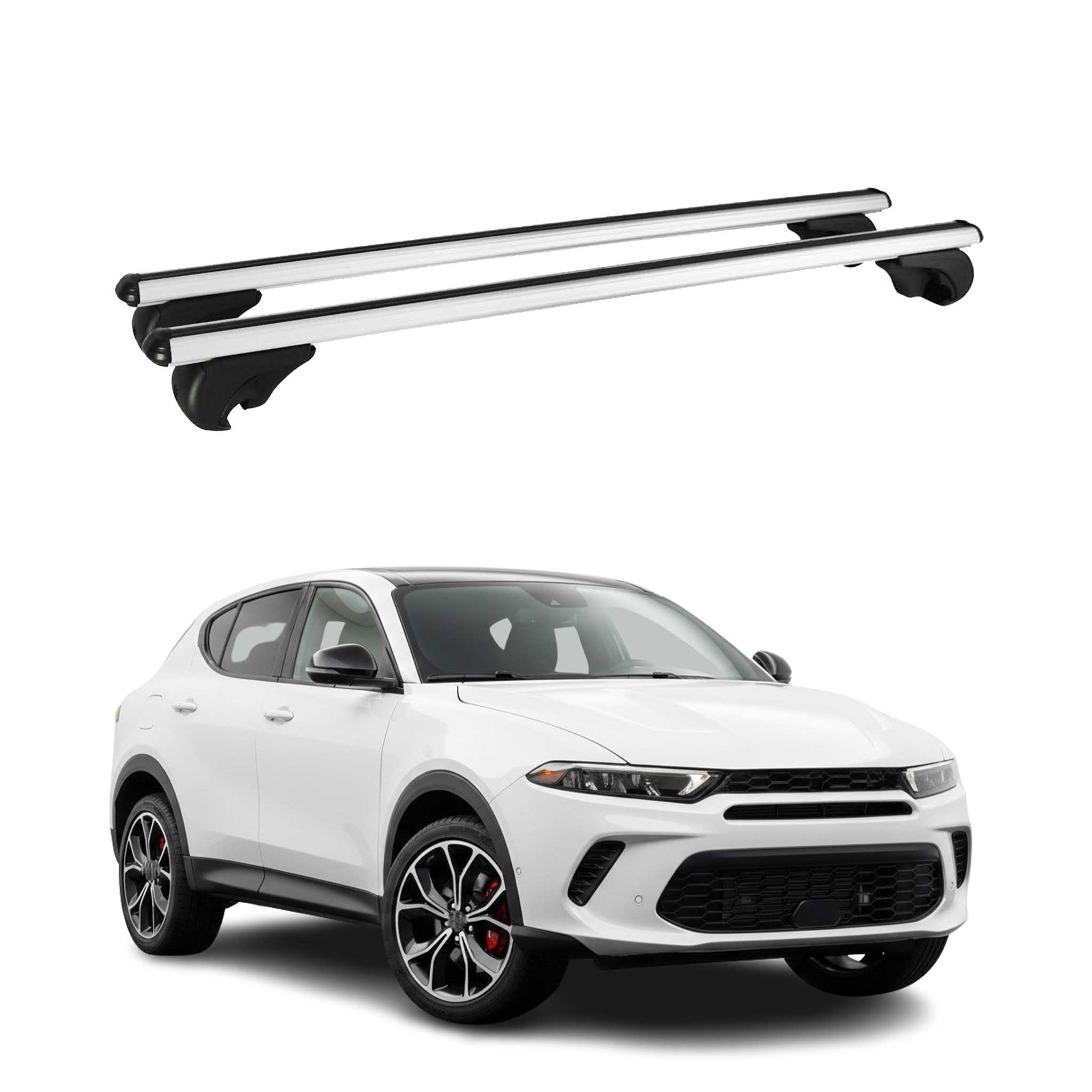 2023-2025 Dodge Hornet Roof Rack Cross Bars Luggage Carrier Silver 2Pcs