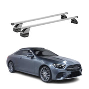 2018-2023 Mercedes E Class C238 Coupe Roof Rack Cross Bars Silver