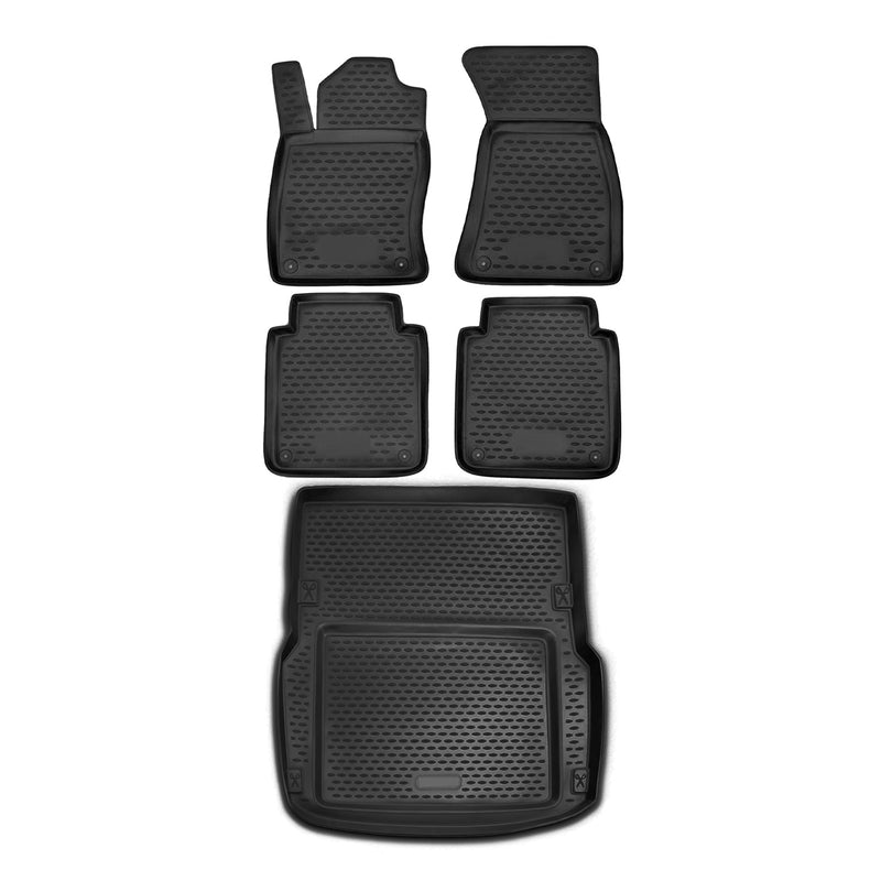 Custom Floor Mats & Cargo Liners for Audi A8 D3 Long Version 2002-2010