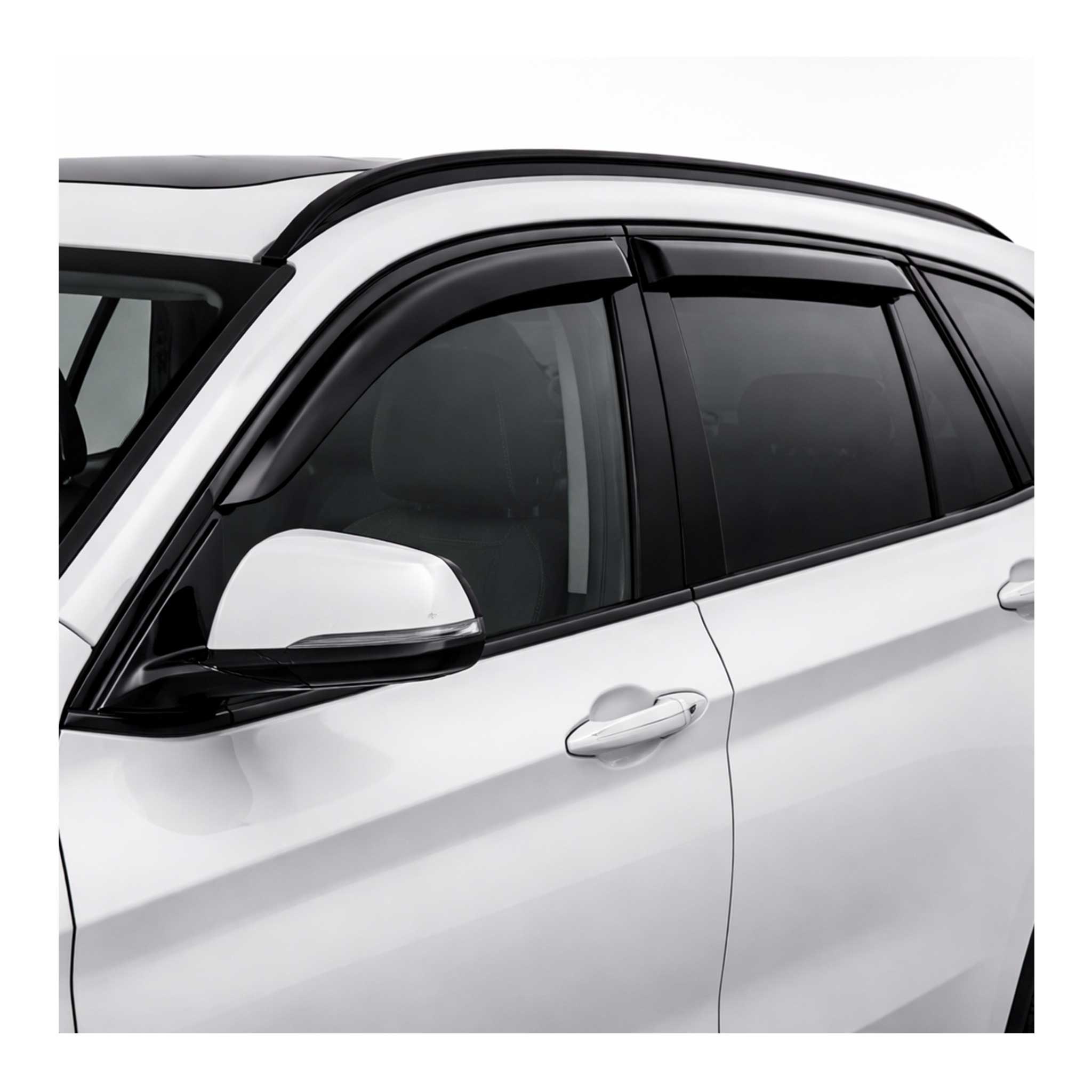 2016-2022 BMW X1 F48 Window Visor Vent Rain Deflector 4Pcs Smoke