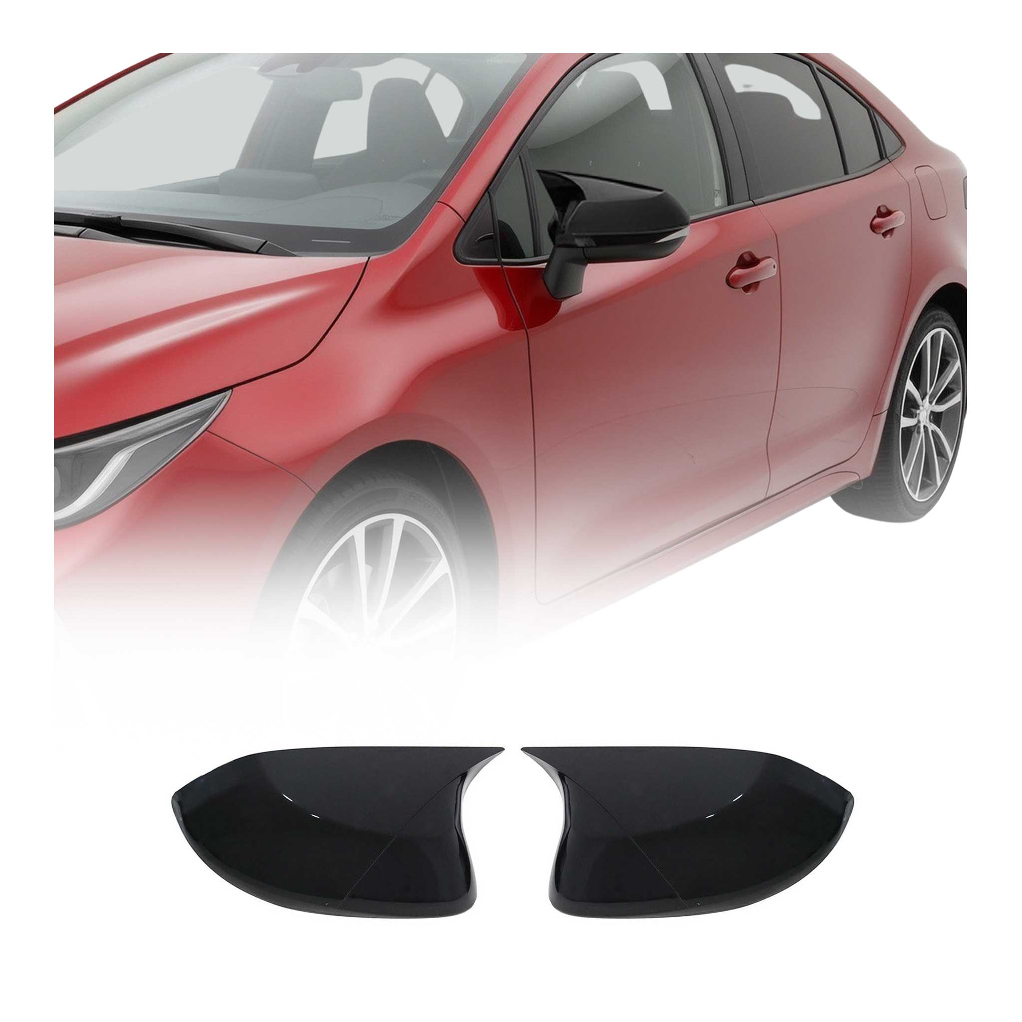 2019-2026 Toyota Corolla Sedan Side Mirror Cover Caps