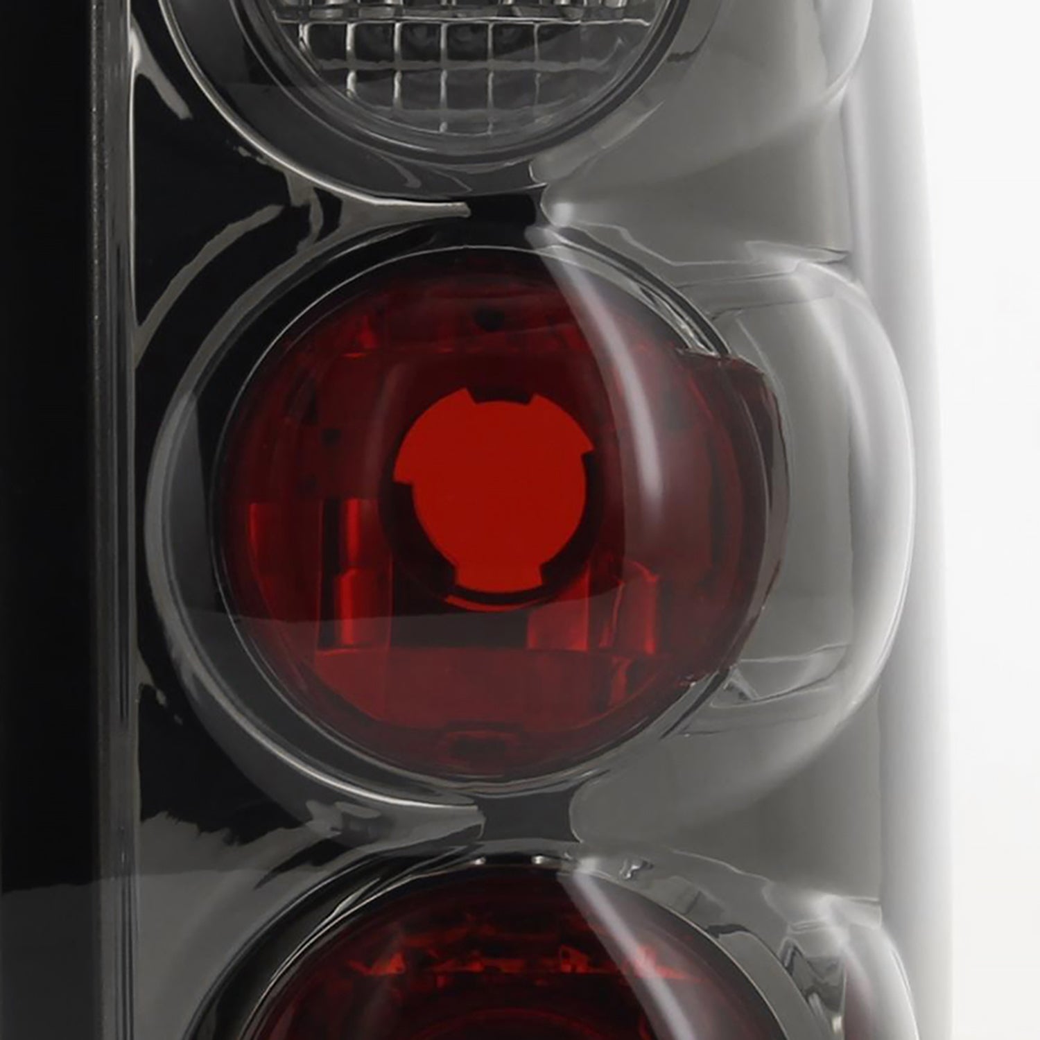 1995-1997 Ford Explorer Tail Lights Chrome Housing/Smoke Lens