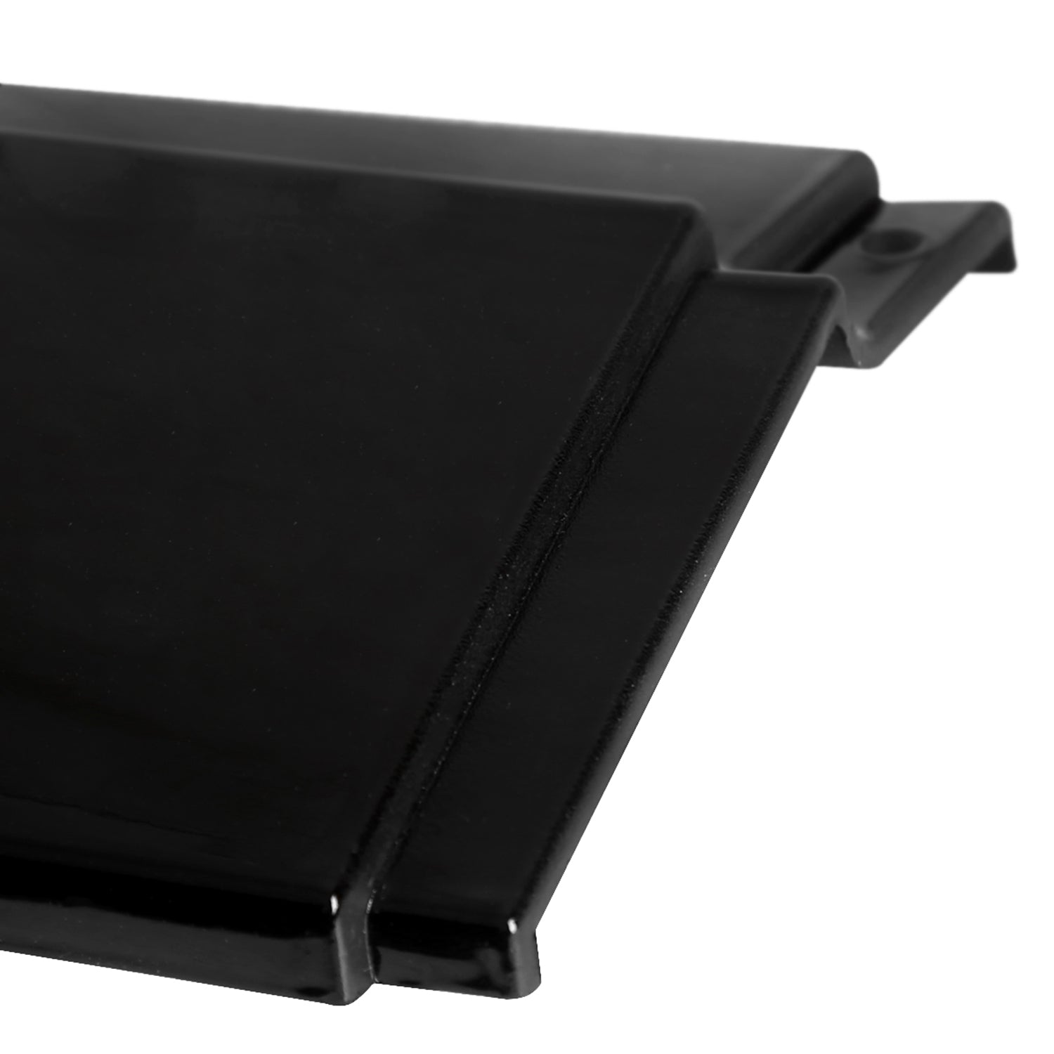 2015-2017 Ford Mustang Glossy Black Polypropylene 3Pcs Bumper Lip Spoiler