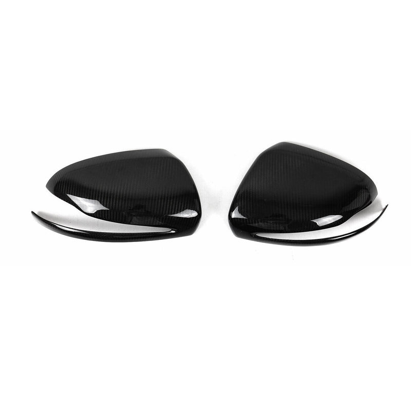 2019-2023 Mercedes CLS Class C257 Side Mirror Cover Caps Carbon Fiber 2Pcs