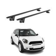 Roof Rack Cross Bars for Mini Cooper Paceman R61 2013-2016 Aluminium Black 2x