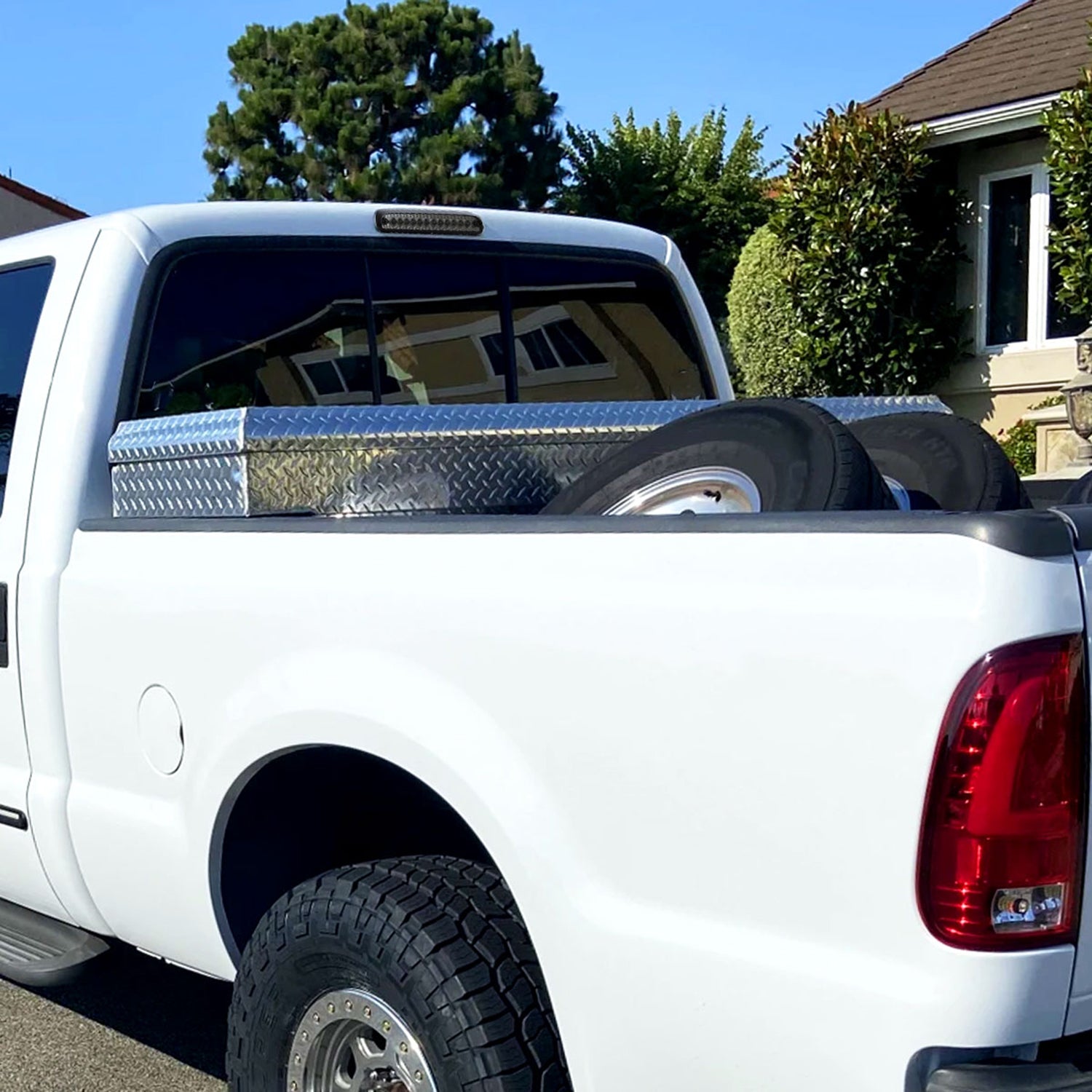 1993-2016 Ford F-250/350/450/550/Ranger LED 3rd Brake Tail Light Chrome/Smoke