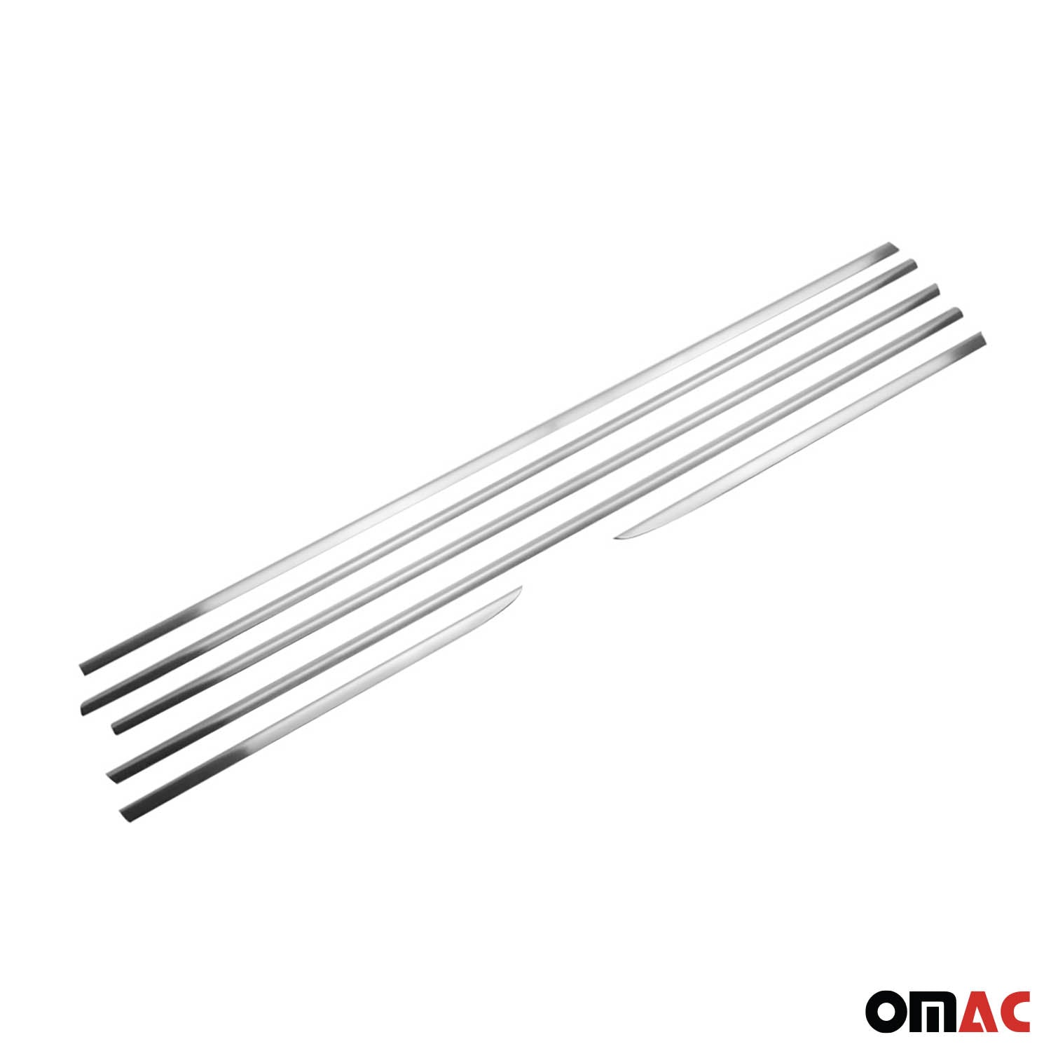 2010-2013 Lexus GX 460 Window Molding Trim Streamer Brushed Stainless Steel Silver 6x