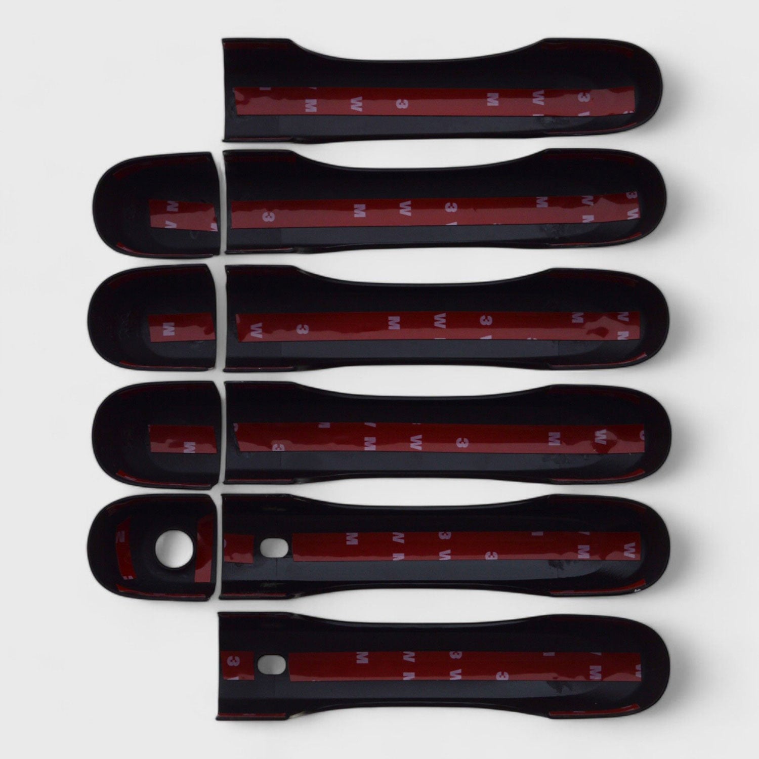 2015-2024 Jeep Renegade Door Handle Cover Gloss Black 10Pcs ABS Plastic