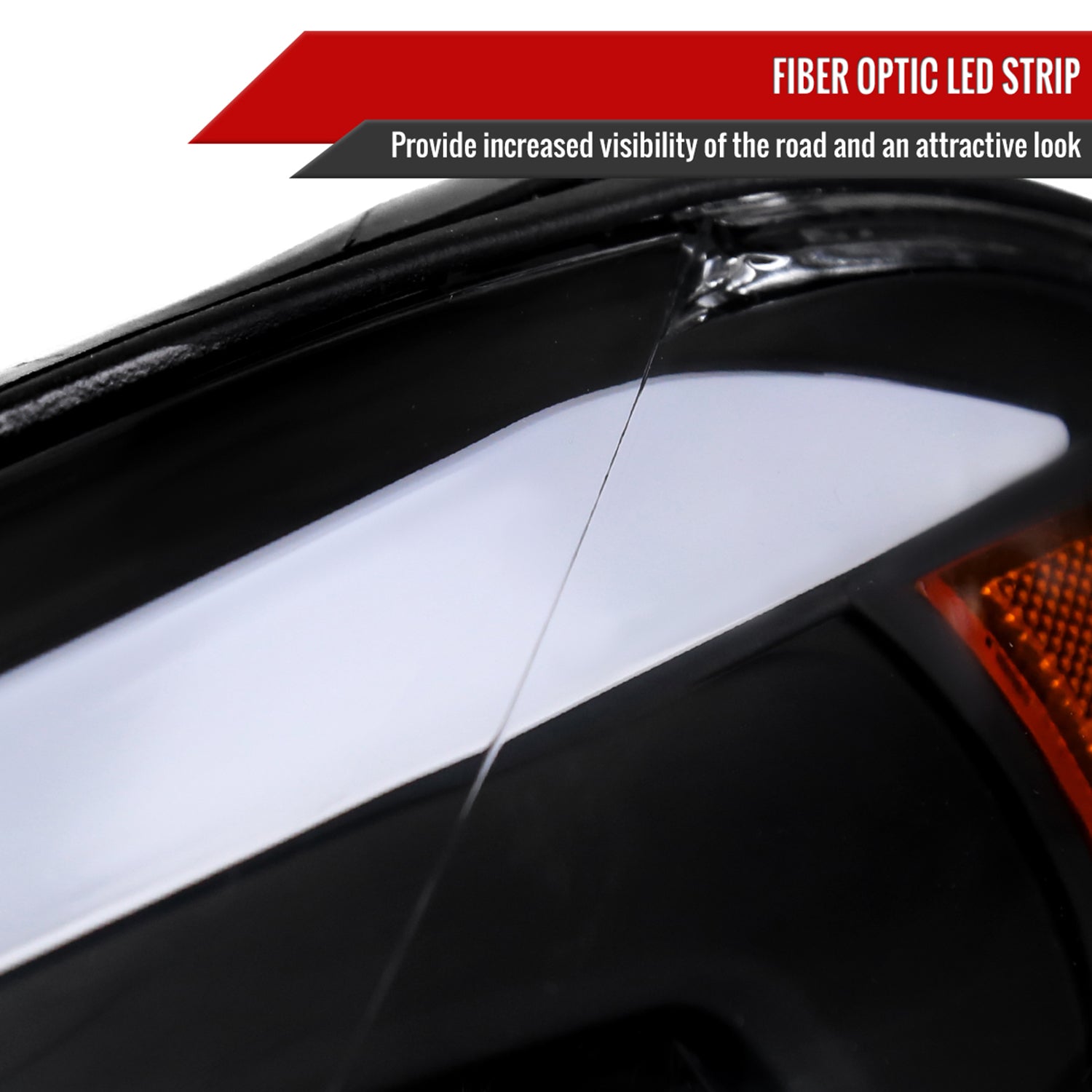 2006-2013 Chevy Impala/Monte Carlo/Impala Limited Factory Headlights LED Black