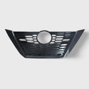 2020-2023 Nissan Sentra Grille Overlay Gloss Black 1Pcs ABS Plastic