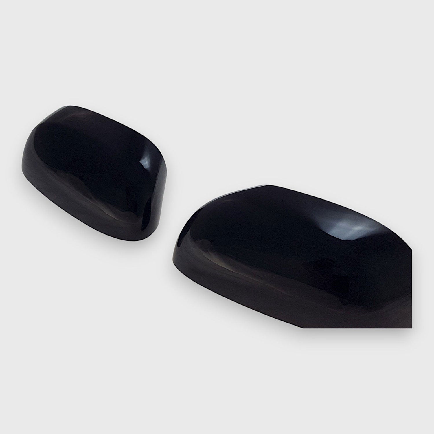 2014-2019 Kia Soul Mirror Cover Caps Gloss Black 2Pcs ABS Plastic