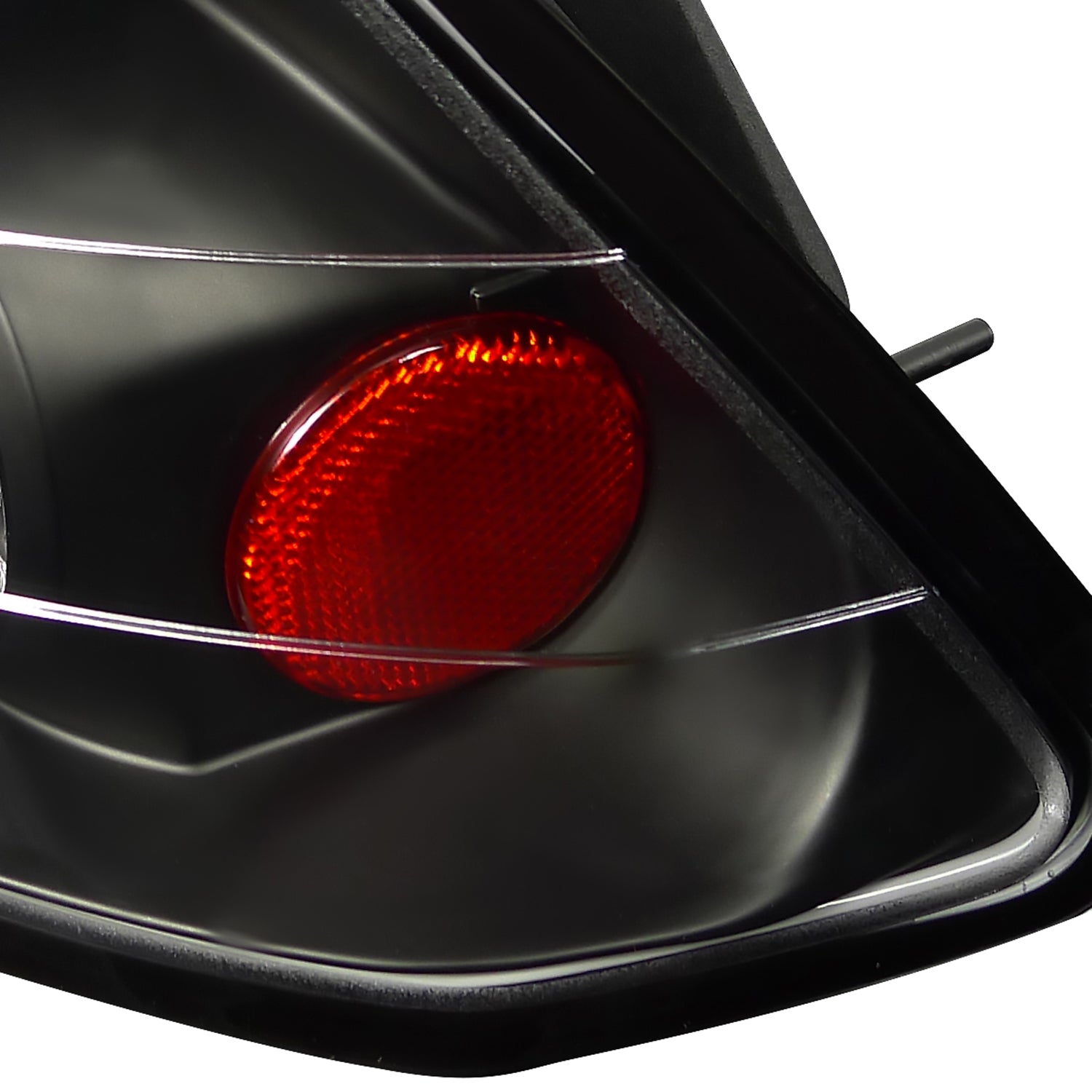 2006-2011 Honda Civic Sedan Tail Lights Matte Black Housing/Clear Lens