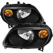 2006-2011 Chevy HHR Factory Style Headlights Matte Black Housing/Clear Lens