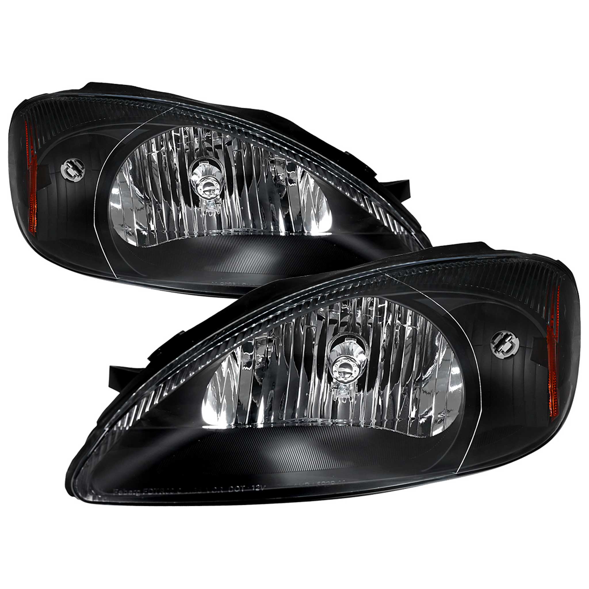 For Ford Tarus 2000-2007 Factory Style Headlights (Black Housing / Clear Lens)