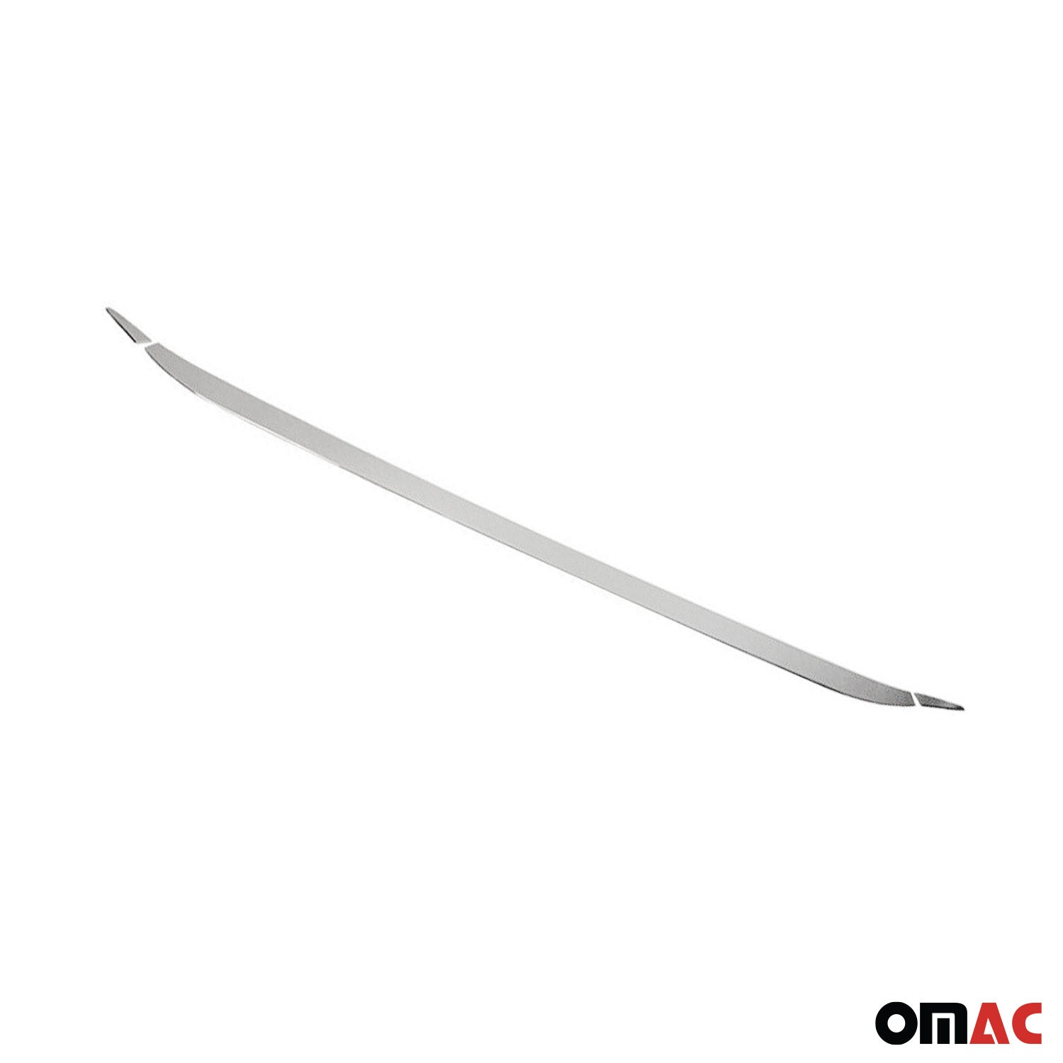 2019-2024 Jeep Renegade Rear Trunk Lid Molding Trim Steel Silver 3 Pcs