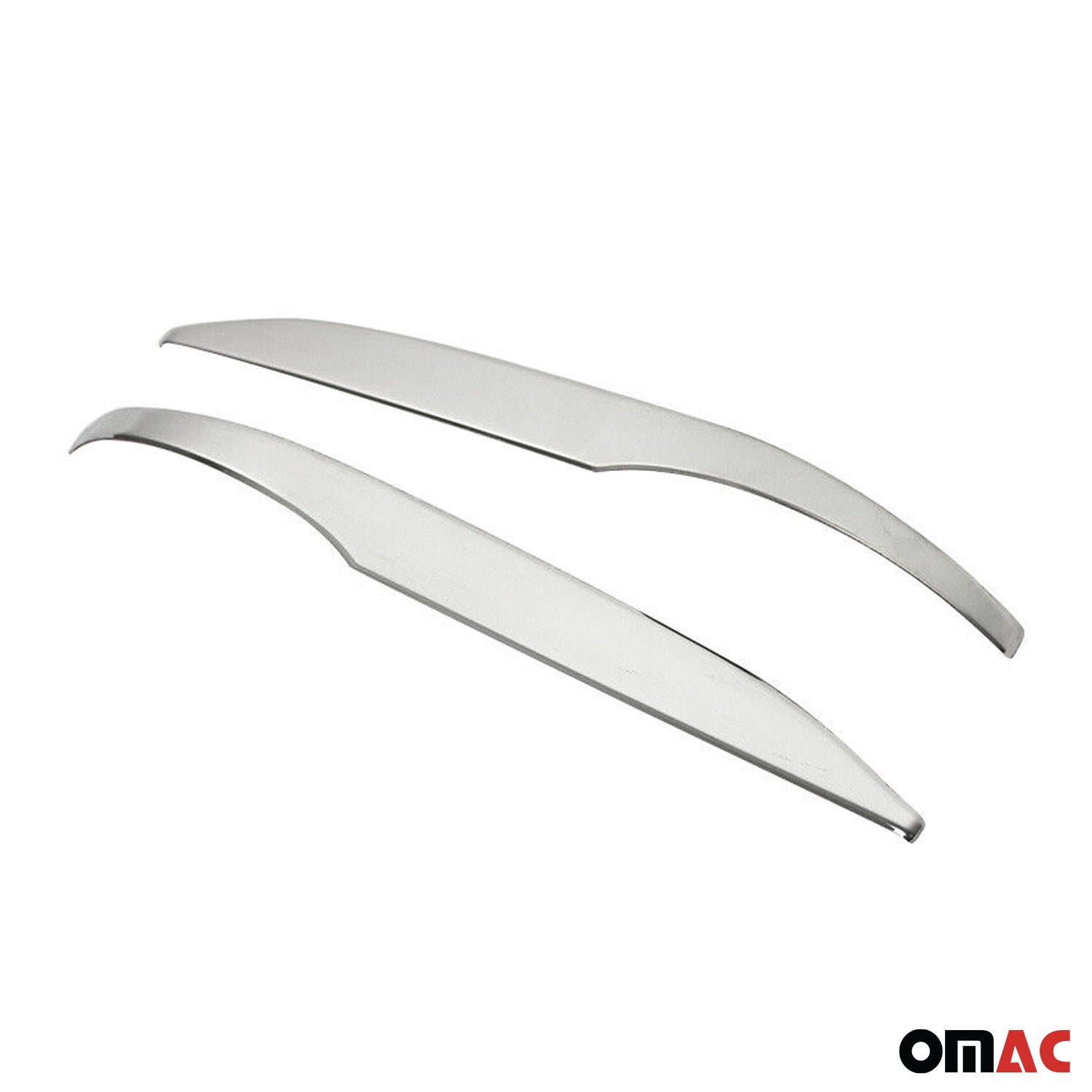 2013-2018 Toyota RAV4 Side Mirror Cover Caps Stainless Steel Silver 2 Pcs