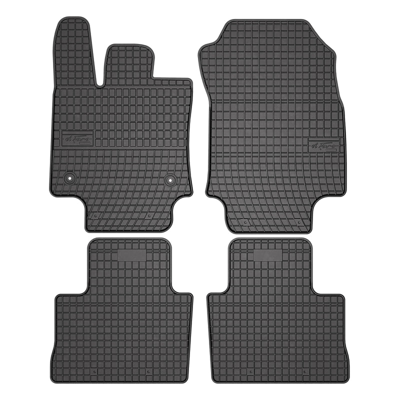 2019-2024 Toyota RAV4 Floor Mats Liners Full Set All Weather Rubber Black