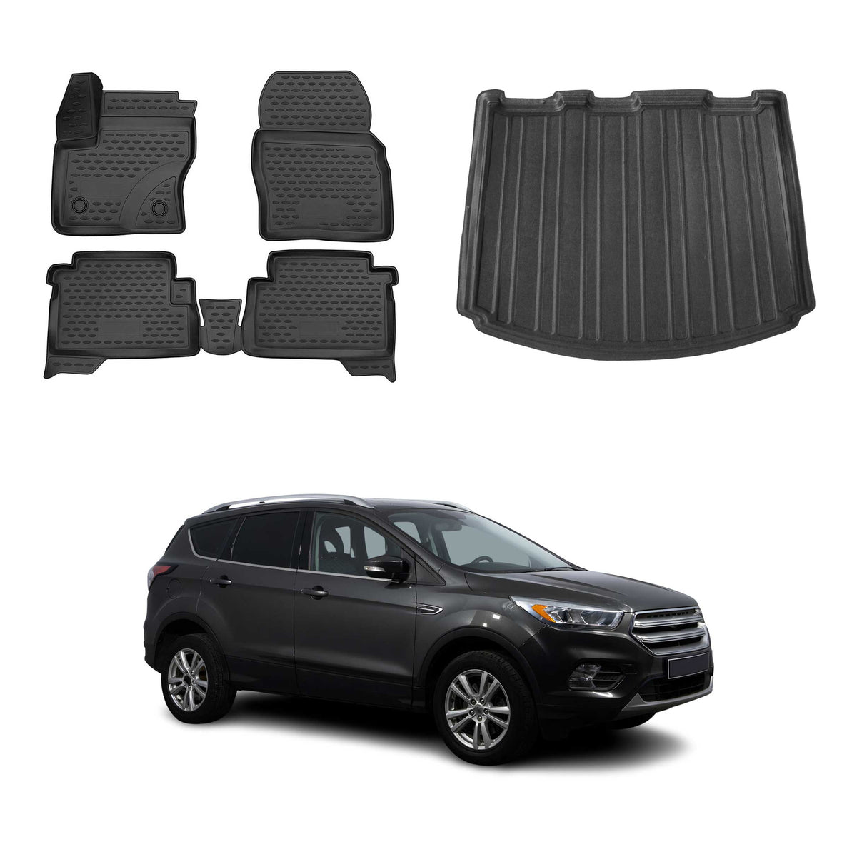 OMAC Floor Mats & Cargo Liners for Ford Escape 2013-2019