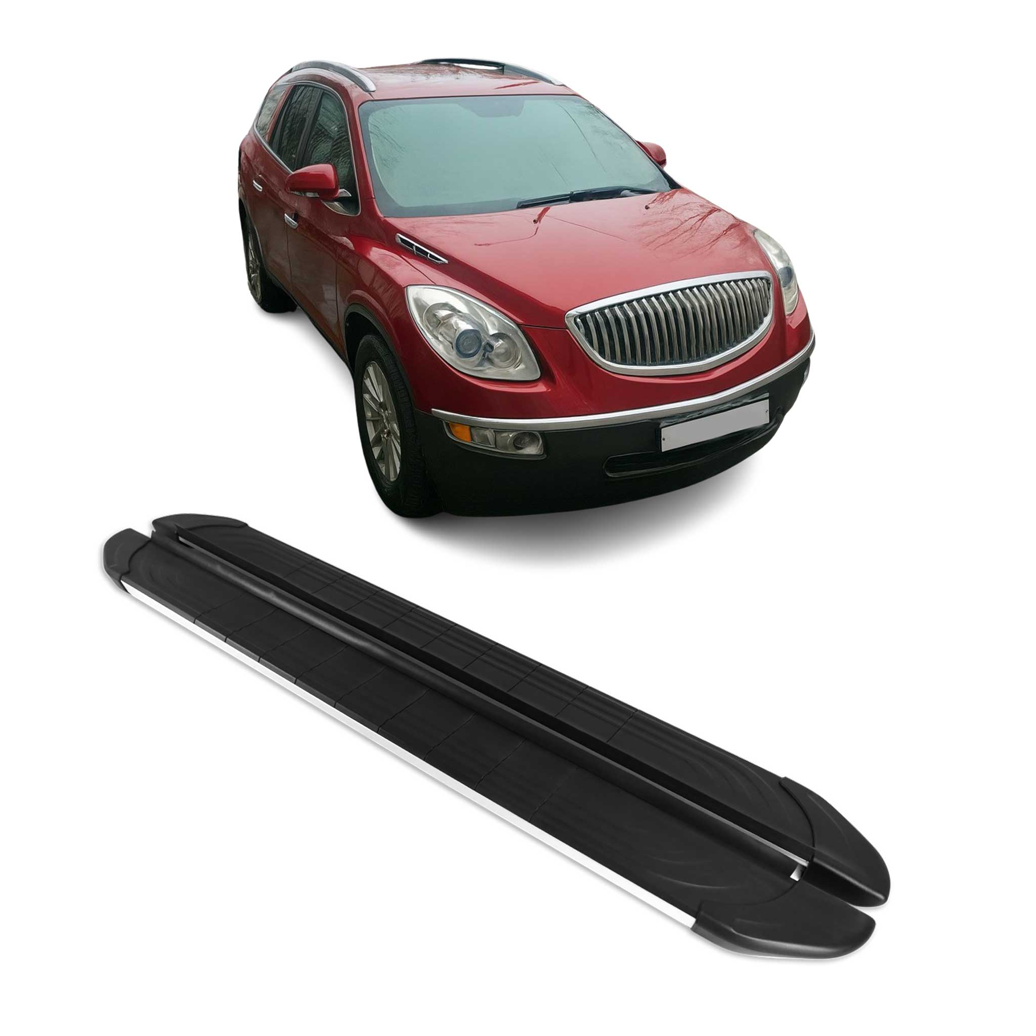2008-2019 Chevrolet Traverse/ Buick Enclave Nerf Bar Side Step Running Boards 2x