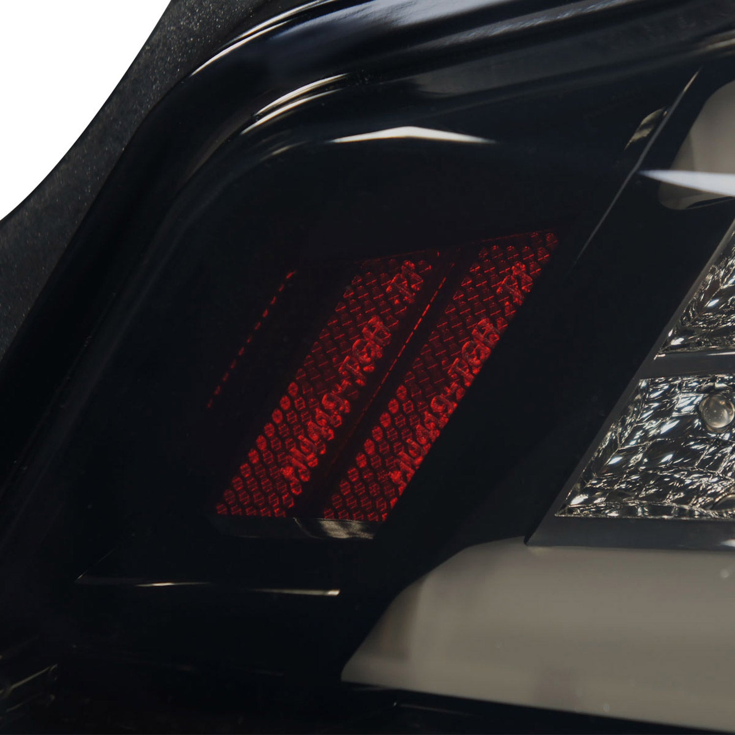 2011-2013 Scion tC LED Tail Lights Glossy Black Housing/Smoke Lens