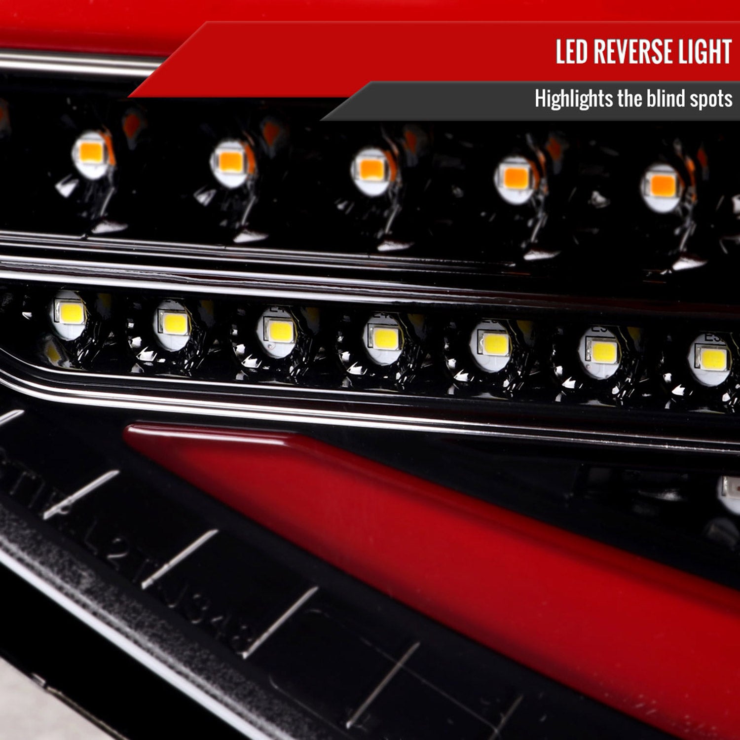 2008-2014 Subaru Impreza WRX Hatchback LED Tube Tail Lights Glossy Black/Clear