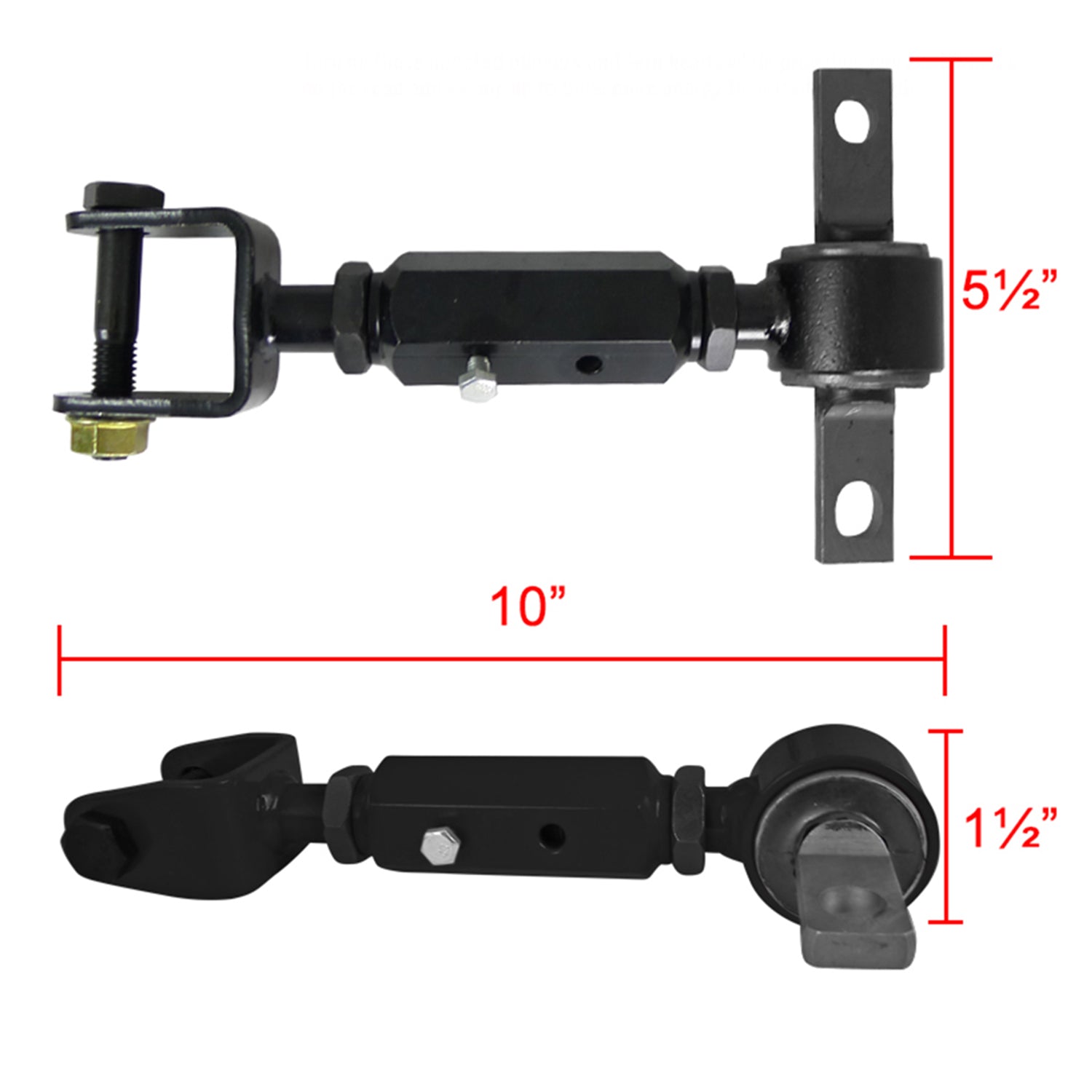 2001-2006 Honda Civic/ Acura RSX Black Rear Camber Arms