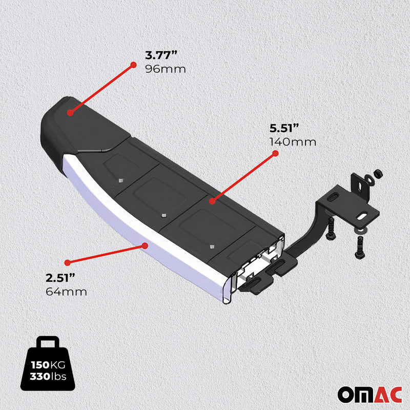 Alu Side Step Nerf Bars Running Board for Toyota 4Runner 2010-2024