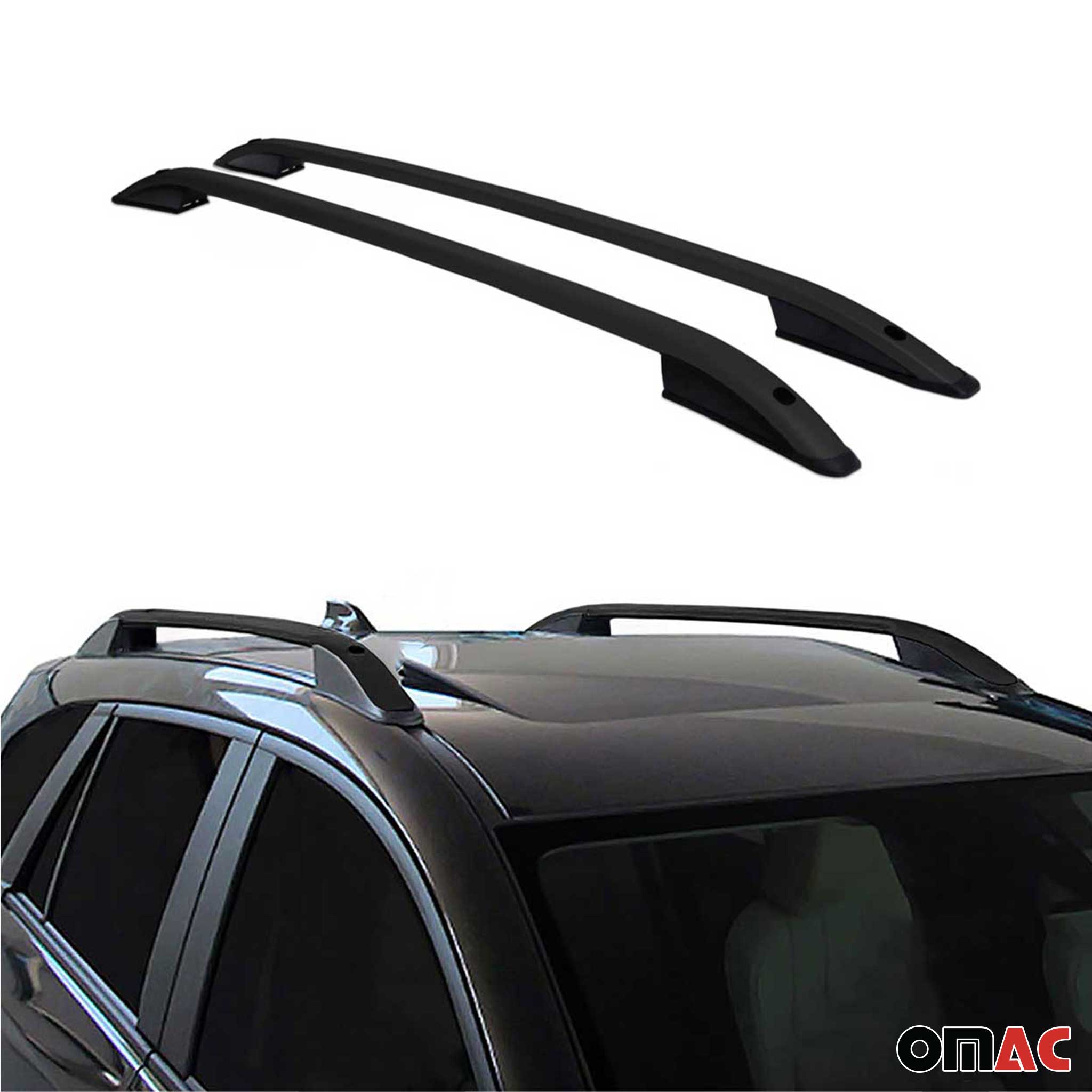 2017-2025 Mazda CX-5 Roof Rack Rails Side Rails Black