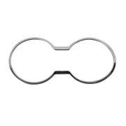 2012-2017 Hyundai Veloster Front Cup Holder Frame Molding Trim Stainless Steel 1Pc