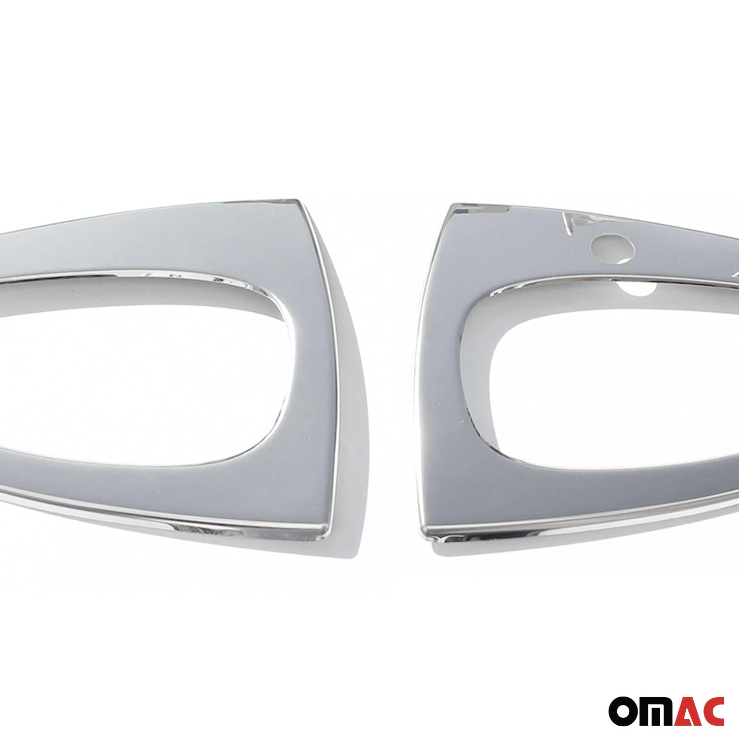 2007-2015 Smart ForTwo Car Door Handle Cover Protector Stainless Steel Chrome 2 Pcs