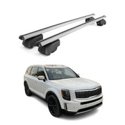 2020-2025 Kia Telluride Roof Rack Cross Bars Silver