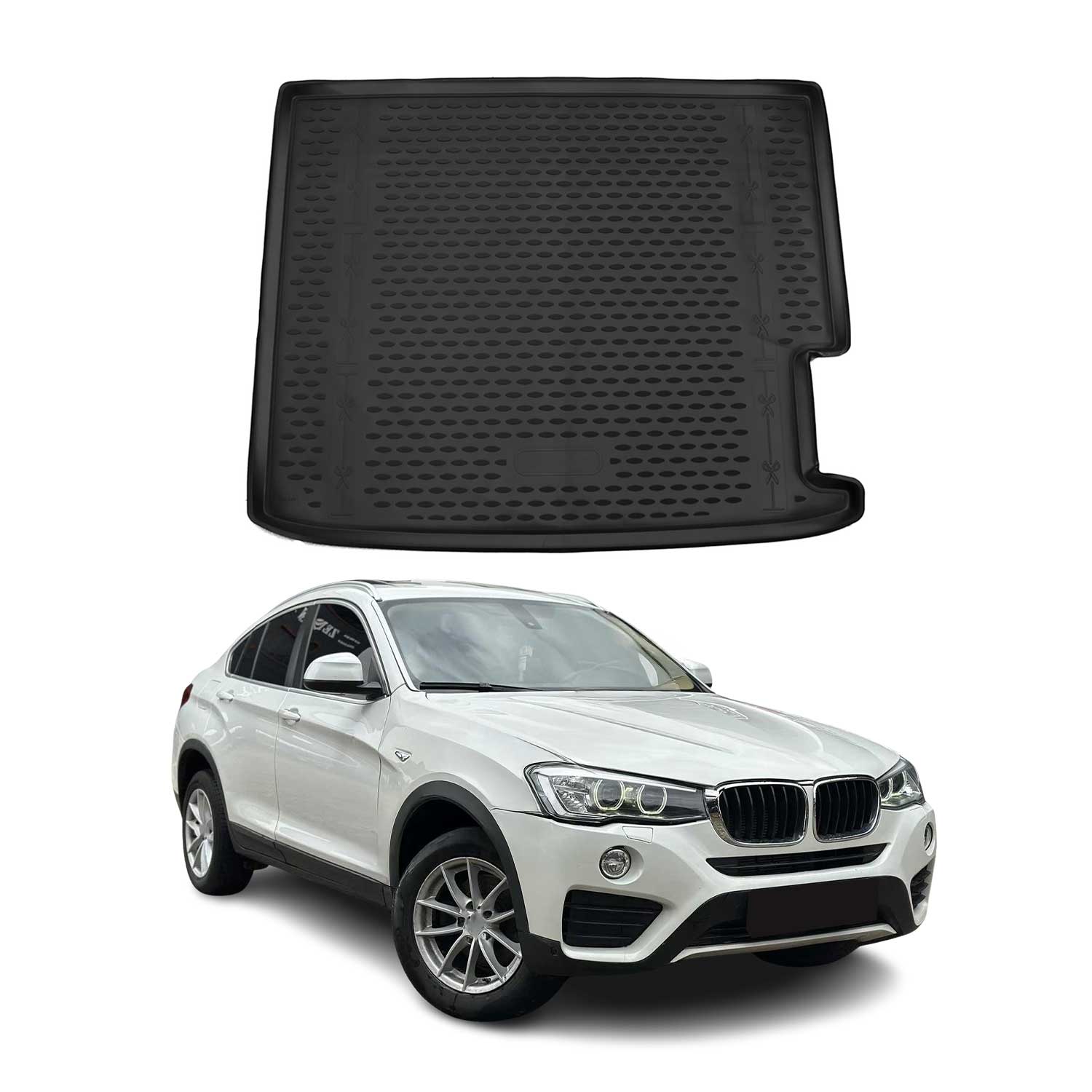2015-2018 BMW X4 F26 Cargo Liner Trunk Mat All Weather Black