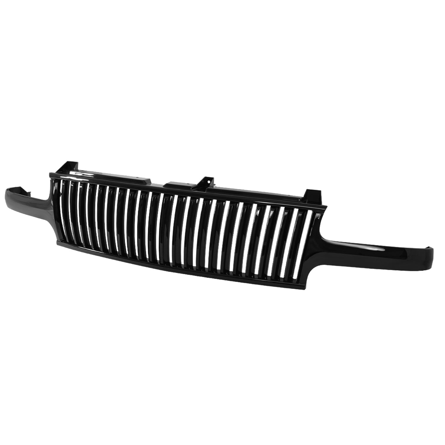 1999-2006 Chevy Silverado Silverado/Tahoe/Suburban Glossy Black ABS Grille