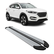 2015-2020 Hyundai Tucson Nerf Bar Side Step Running Boards Alu 2x